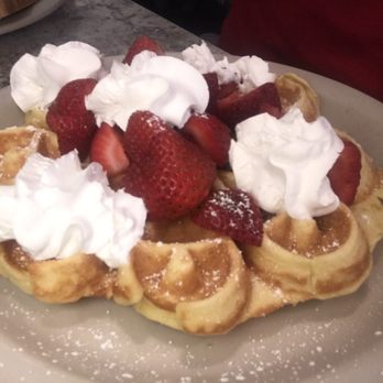 Pop's Diner Co. - A strawberry waffle - Diners Near Me - Virginia Beach, Virginia Pop's Diner Co. - A strawberry waffle - Diners Near Me - Virginia Beach, Virginia