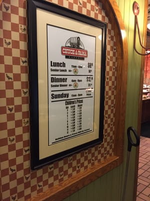 Menu photo 2 Chuck-A-Rama Buffet Saint George, UT