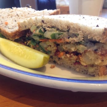 Rex - Cauliflower hummus sandwich - Coffee & Tea Near Me - New York, New York Rex - Cauliflower hummus sandwich - Coffee & Tea Near Me - New York, New York