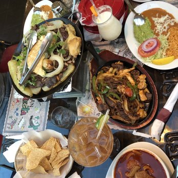 El Senorial - So much food! And this is only three dishes - Bars Near Me - Kenosha, Wisconsin