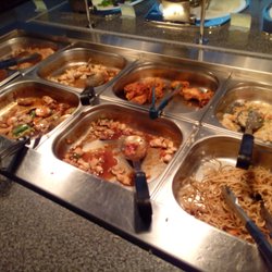 China-Restaurant Yong Feng - Speisen vom Mittagsbuffet