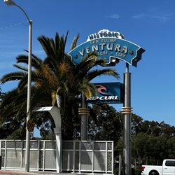 Historic San Buena Ventura Sign