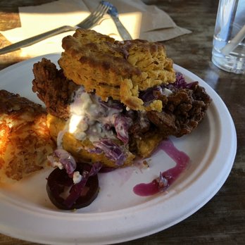 Handsome Biscuit - Bleu Blazer and Hash Browns - Breakfast & Brunch Near Me - Norfolk, Virginia