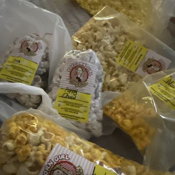 Popcorn Girl - My boyfriend and I, went popcorn crazy haha - Popcorn Shops Near Me - Las Vegas, Nevada