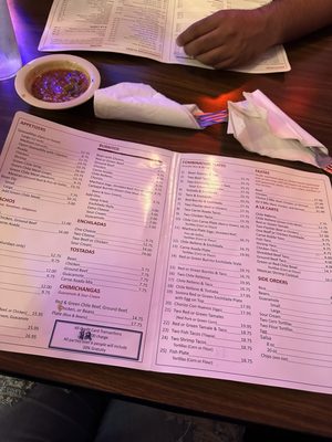 Menu photo 1 Carbajal's Mexican Food Mesa, AZ