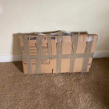 Dependable Movers - Wrapped and boxed our TV - Movers Near Me - San Francisco, California