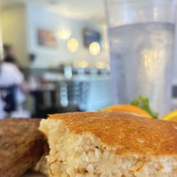 RJ's Family Restaurant - Look how thick these pancakes are. OMG so so so good