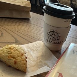 Rosemary and cheese scone Rosemary and cheese scone