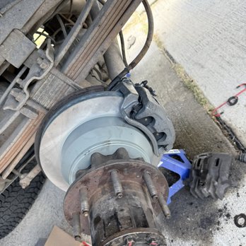 Timbercreek Mobile Mechanic - Customer wants a whole new brake system for the rear so I changed out his rotor, caliper and pads. - Auto Repair Near Me - Humble, Texas Timbercreek Mobile Mechanic - Customer wants a whole new brake system for the rear so I changed out his rotor, caliper and pads. - Auto Repair Near Me - Humble, Texas