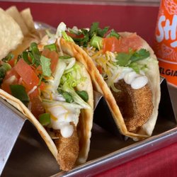 Corky's Ribs & BBQ - Catfish tacos! Wow!