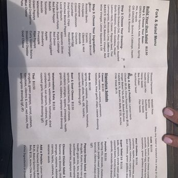 Fork & Salad - Kihei - Menu - Salad Near Me - Kihei, Hawaii