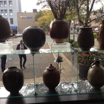 Gallery In the Vault - Ceramic vases in the side window. - Art Galleries Near Me - Wooster, Ohio Gallery In the Vault - Ceramic vases in the side window. - Art Galleries Near Me - Wooster, Ohio