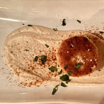 Plate - Vegan scallops - American Near Me - Stowe, Vermont