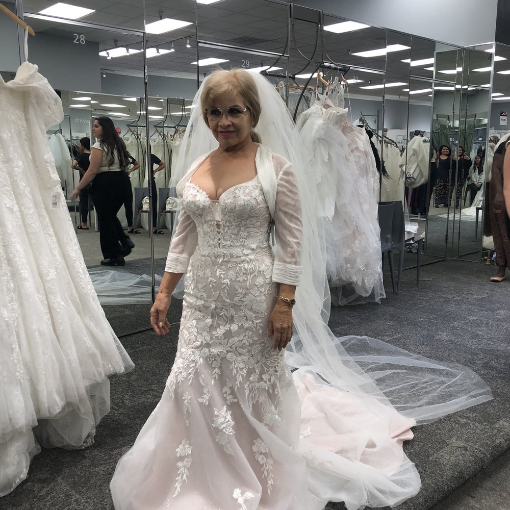 David's Bridal - This is with a jacket - Bridal Near Me - Long Beach, California David's Bridal - This is with a jacket - Bridal Near Me - Long Beach, California