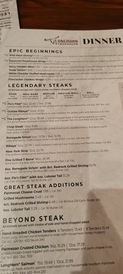 Menu photo 4 LongHorn Steakhouse Douglasville, GA Menu photo 4 LongHorn Steakhouse Douglasville, GA