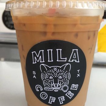 Mila Coffee - Iced Soy Latte w/ Mexican Vanilla from Vera Cruz! - Coffee & Tea Near Me - San Antonio, Texas