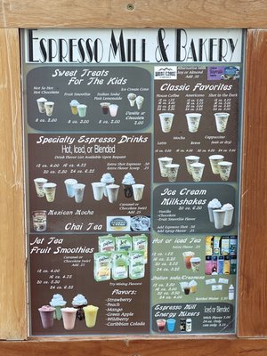 Menu photo 6 Espresso Mill & Bakery Coos Bay, OR