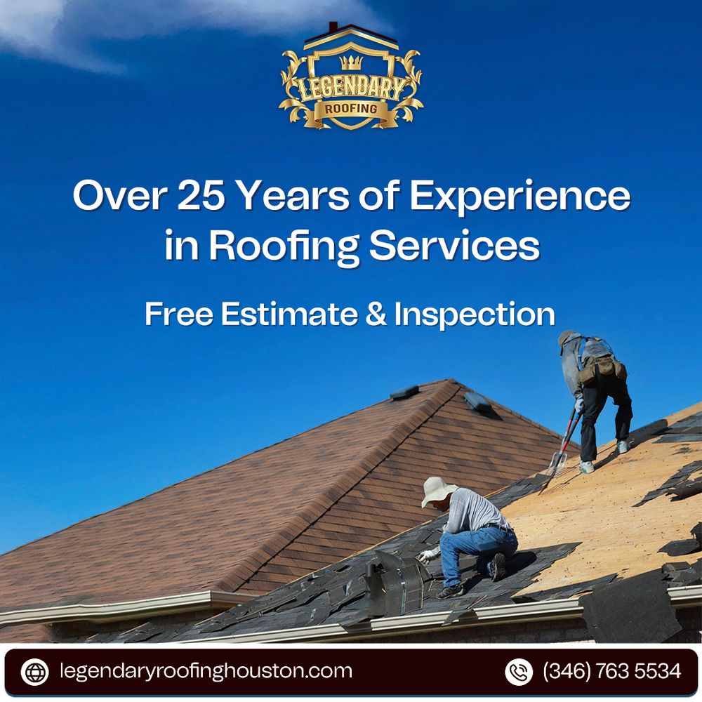 Slide of Legendary Roofing Houston
