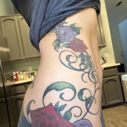 Born To Lose Tattoos - Look at the color of my flowers
