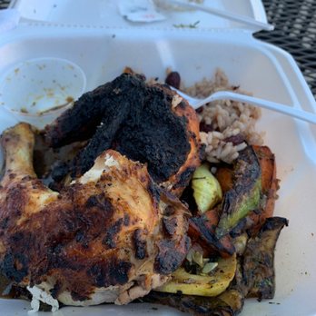 Montego Bay Grille - Jerk chicken and vegetables. - Caribbean Near Me - Hobart, Indiana Montego Bay Grille - Jerk chicken and vegetables. - Caribbean Near Me - Hobart, Indiana