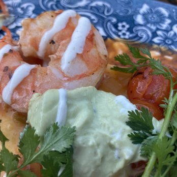 The Drifter’s Table - Shrimp were delicious and fresh served with fresh tomatos and avocado puree. - New American Near Me - Loyalton, California The Drifter’s Table - Shrimp were delicious and fresh served with fresh tomatos and avocado puree. - New American Near Me - Loyalton, California