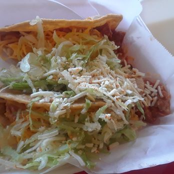 Loreto's Taco Shop - Delicious folded "red" chicken tacos - Mexican Near Me - Spring Valley, California Loreto's Taco Shop - Delicious folded "red" chicken tacos - Mexican Near Me - Spring Valley, California