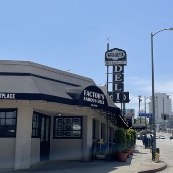Factor's Famous Deli - Outside - Delis Near Me - Los Angeles, California Factor's Famous Deli - Outside - Delis Near Me - Los Angeles, California