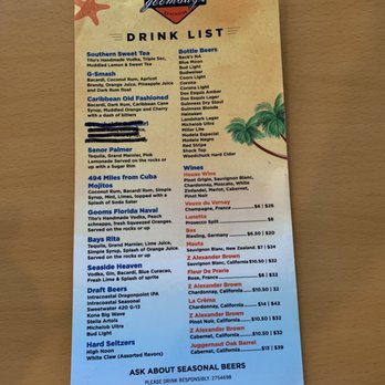 Goombay's Beachside - Seafood Near Me - Satellite Beach, Florida