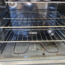 WyoSavannah Janitorial Services - BEFORE the cleaning of the nicer photo. Is your OVEN worse? Wouldn't it be nice if someone else took care of cleaning it for you?