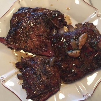 Parcheggio - HONEY GARLIC SMOKED LAMB RIBS - I separated the 3 pieces, mine had a odd membrane stuck to both top and bottom of the ribs - Italian Near Me - Toronto, Ontario Parcheggio - HONEY GARLIC SMOKED LAMB RIBS - I separated the 3 pieces, mine had a odd membrane stuck to both top and bottom of the ribs - Italian Near Me - Toronto, Ontario