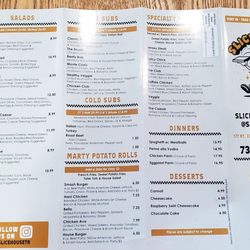 Slice House - Menu