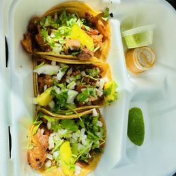 Taco Al Pastor without cheese