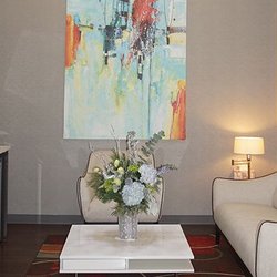 Apple Springs Family Dentistry - Cozy dental office patient waiting area.