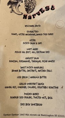 Menu photo 5 Oyster Oyster Washington, DC, DC Menu photo 5 Oyster Oyster Washington, DC, DC