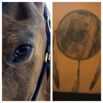 Trinity Art Collective - Kevin did an amazing portrait of my horse's eye. He passed away a few months after I had it done. - Tattoo Near Me - Tucson, Arizona