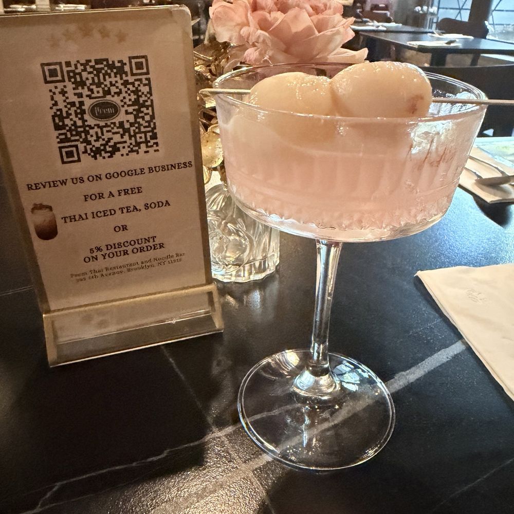 Prem Thai Restaurant and Noodle Bar - Lychee martini - Thai Near Me - Brooklyn, New York Prem Thai Restaurant and Noodle Bar - Lychee martini - Thai Near Me - Brooklyn, New York