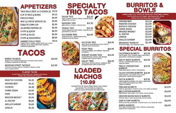 Menu photo 1 Texaquito Deer Park, NY