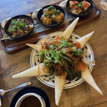 The Paper Bridge - Tofu flight (yummy), Vietnamese coffee - Vietnamese Near Me - Portland, Oregon The Paper Bridge - Tofu flight (yummy), Vietnamese coffee - Vietnamese Near Me - Portland, Oregon