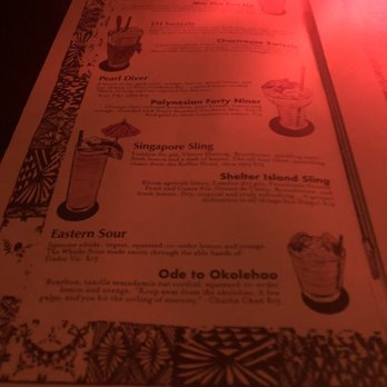 False Idol - Menu - Cocktail Bars Near Me - San Diego, California
