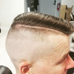 Hard part with straight razor shave