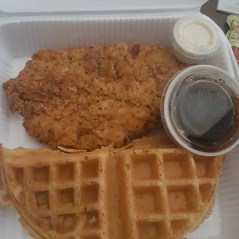 Siena Cafe - Chicken & Waffles. Large portion - Breakfast & Brunch Near Me - Irving, Texas Siena Cafe - Chicken & Waffles. Large portion - Breakfast & Brunch Near Me - Irving, Texas