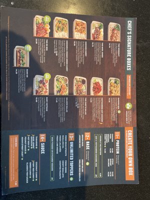 Menu photo 8 Asian Box - Pruneyard Campbell, CA