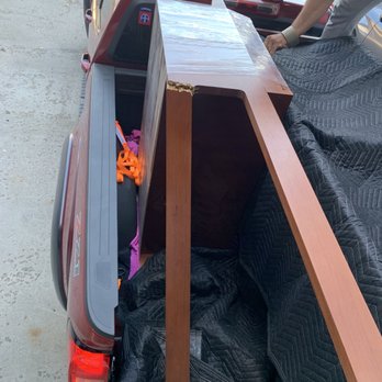 Dolly - Destroyed one of a kind Ico Parisi Wall Unit from 1957. In Dolly Helper's truck on day of move. - Movers Near Me Dolly - Destroyed one of a kind Ico Parisi Wall Unit from 1957. In Dolly Helper's truck on day of move. - Movers Near Me