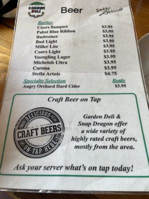 Menu photo 1 Daymakers Slider Bar Swannanoa, NC