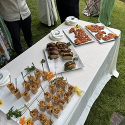 Cloud 9 Caterers - Lobster rolls, corn esquites, and pan con tomate
