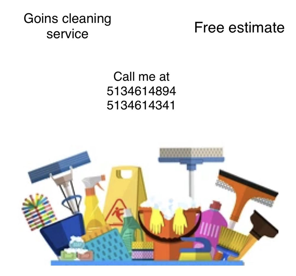 GOINS CLEANING SERVICE Hamilton, Ohio Home Cleaning Phone Number