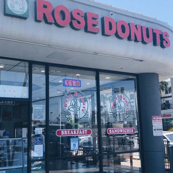 Rose Donuts - Storefront signage - Coffee & Tea Near Me - San Diego, California Rose Donuts - Storefront signage - Coffee & Tea Near Me - San Diego, California