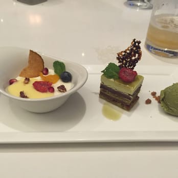 Miku - Miku (5 course tasting menu) - 5th dish - dessert - Japanese Near Me - Toronto, Ontario
