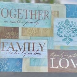 Dollar Tree - Our placemats, great reminders to look at everyday!