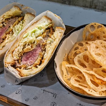 Momonoki - Steak katsu sandwich - Cafes Near Me - Atlanta, Georgia